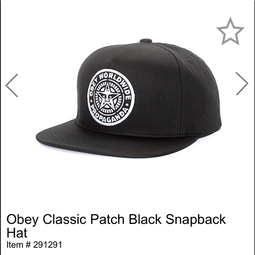 Obey Snapback